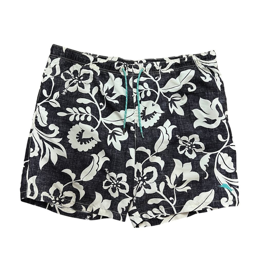 Tommy Bahama Relax Swim Trunks Men's‎ Large Drawstring Front/Back Pockets Lined